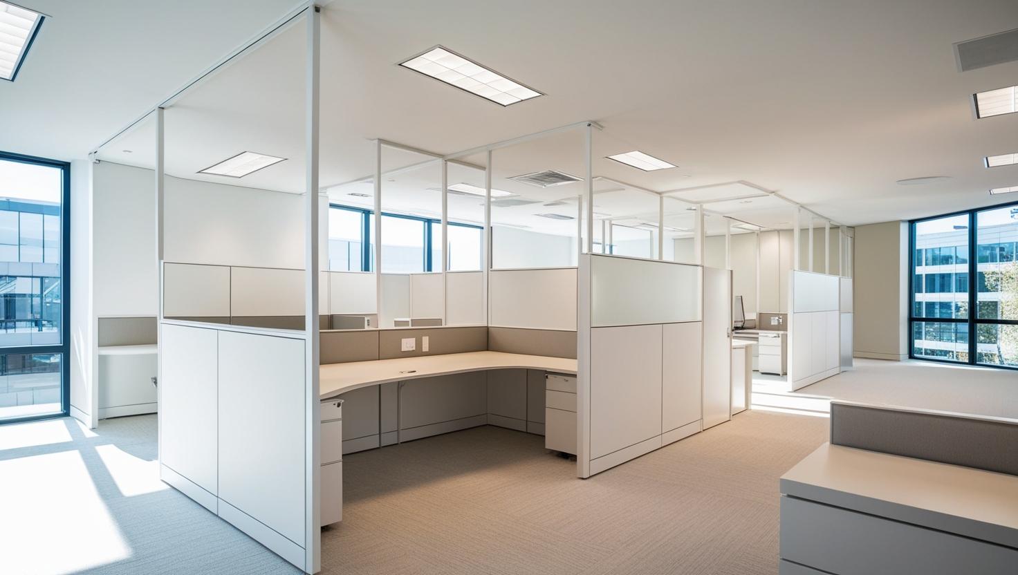 Kernsaniertes Büro